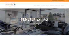 Desktop Screenshot of fensterte.ch